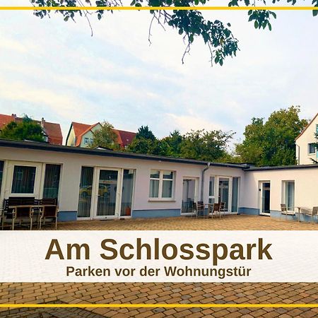 Fewo Urban Gotha-Apartment Ekhof- Am Schlosspark- Parken An Der Der Tuer- Barrierefrei, 900 Meter Zum Bahnhof - Wallbox Exterior photo